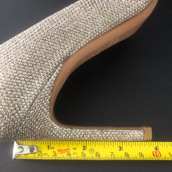 Stuart Weitzman Nouveaub 641 Platinum Noir, size 4.5 M, new in box with bag. - Picture 13 of 16